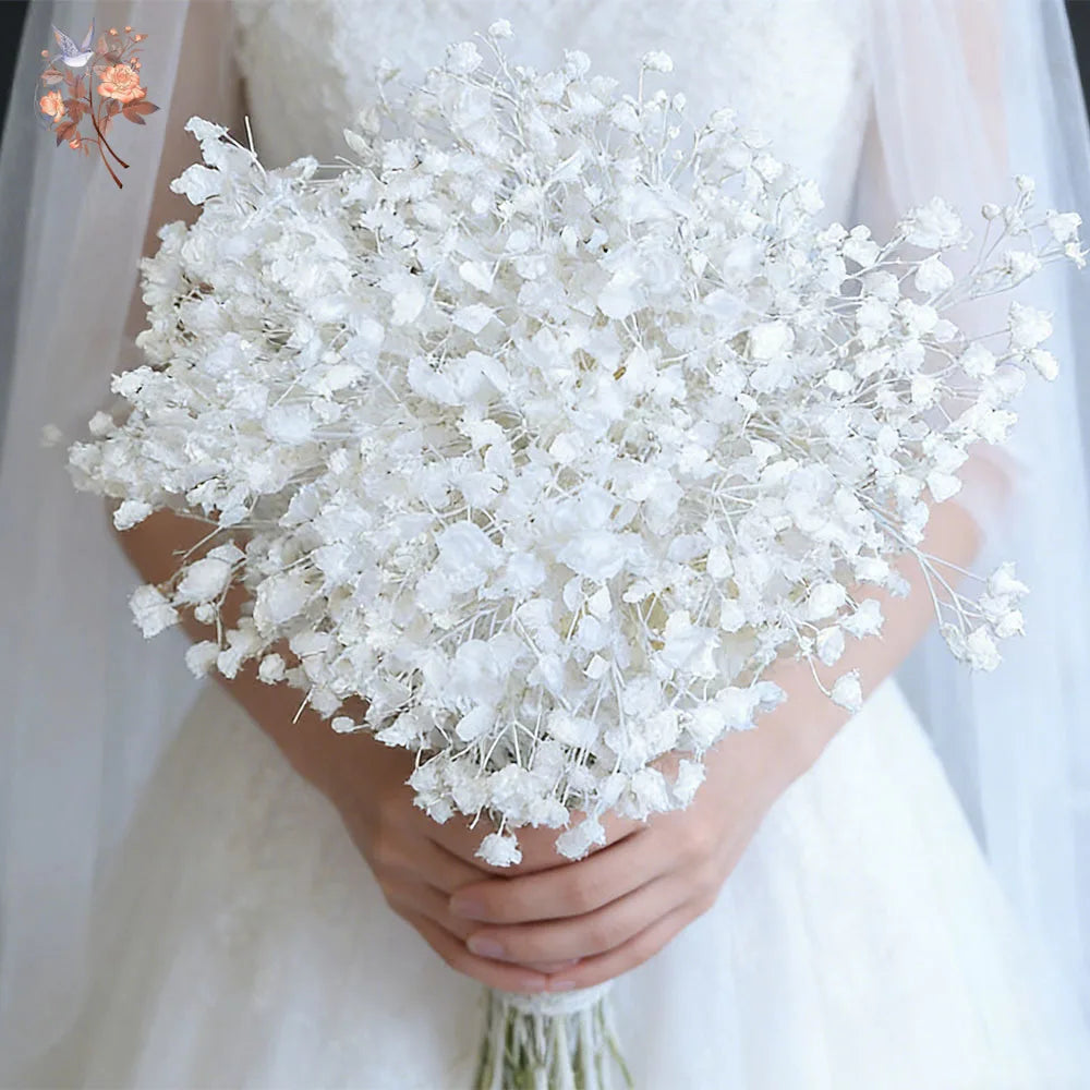 décoration intérieure bouquet fleurs séchées blanches modernes décoration maison anniversaire événements