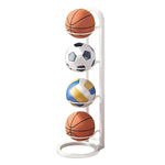 support balles sport noir moderne adhésif basketball football volley ball rangement garage