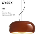 suspension lumineuse moderne couleur orange brillante salon cuisine chambre restaurant