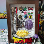 Détail du cadre photo Dragon Ball Goku