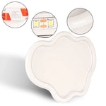 plafonnier led nuage blanc moderne sans fil autonome flux lumineux variable certifications sécurité