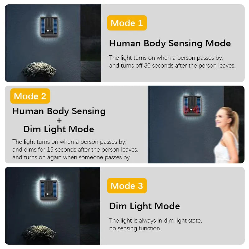 lampe solaire murale noire blanche moderne détecteur mouvement ip65 led autonomie panneau solaire contemporaine