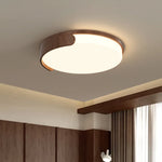 lampe moderne acier inoxydable blanc bois formes arrondies minimaliste(touchless switch)