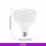 ampoule led 20w 30w 40w 50w 60w cold white e27 moderne opacité