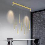 suspension lumineuse or noir moderne minimaliste touch control interrupteur eyelets chambre salon