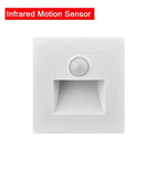 lampe sol détecteur mouvement led blanc noir gris moderne