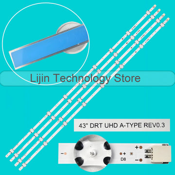 ruban led blanc bleu moderne adhésif connecteur polarité d7 d8 a1 type 43 rev0.3