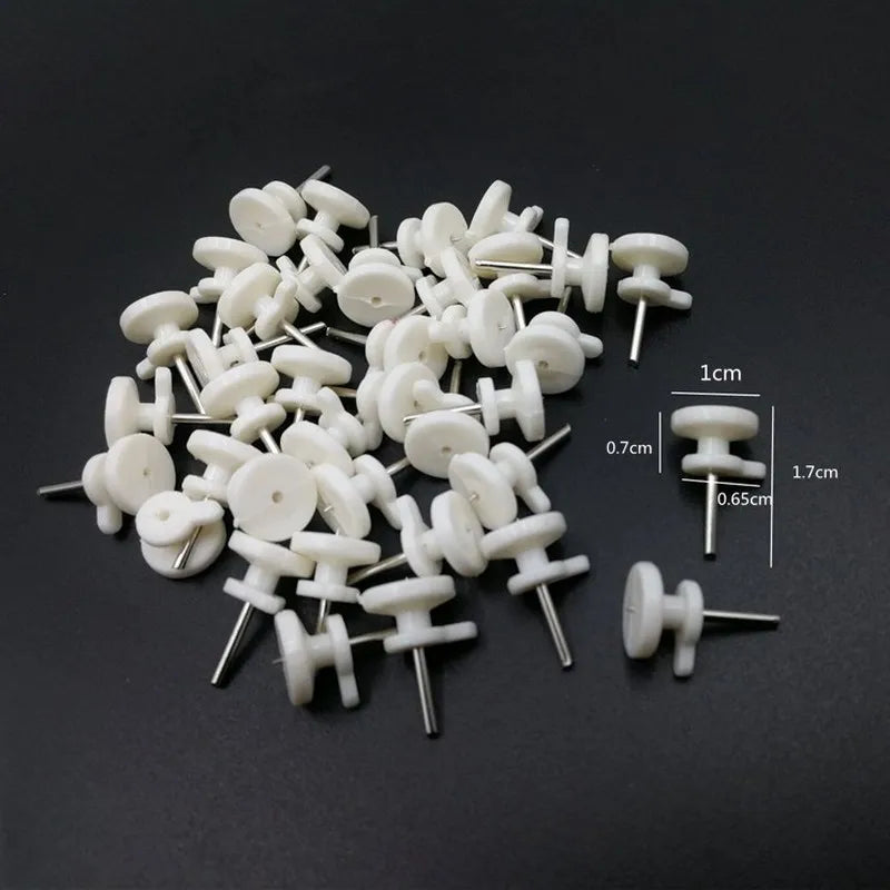 clous tapis blancs classiques fournitures bricolage travail bois 100pcs 50pcs invisible sans trace cloisons