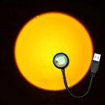 lampe led veilleuse ambiance atmosphérique usb transparente moderne noir fixée tringle flexible