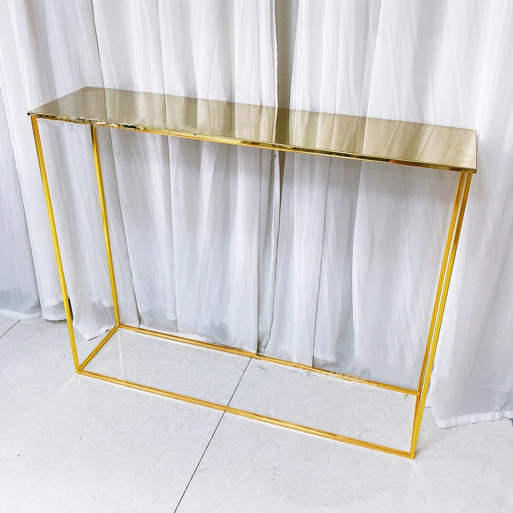 table décorative moderne or vases mariage décoration intérieure minimaliste