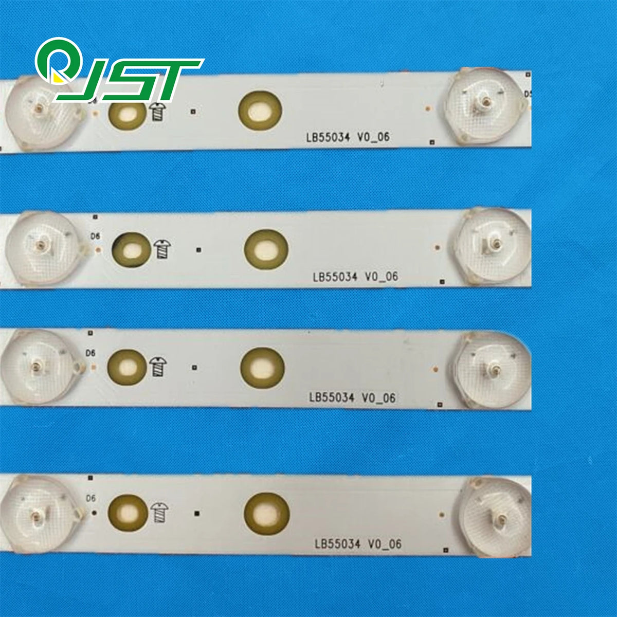 bandes lumineuses led blanc rondelles dorées modernes aluminium