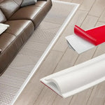 bordure tapis adhésive pvc 2m longueur 35mm largeur moderne minimaliste gris marronclair