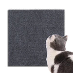 grattoir chats adhésif couleur gris moderne texture tissée taille 30x30cm 30x60cm