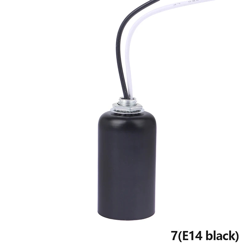support ampoule led vis céramique noir doré cuivre argenté moderne facile
