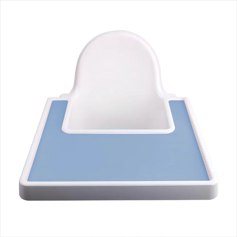 tapis repas silicone moderne adhésif plat respectueux environnement multicolore enfants