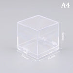 boîtes présentation transparentes modernes clips A1 A2 A3 A4 A5 A6 A7 A8 A9