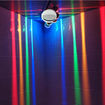 projecteur led encastrable mural 360 degres lumiere couleur moderne