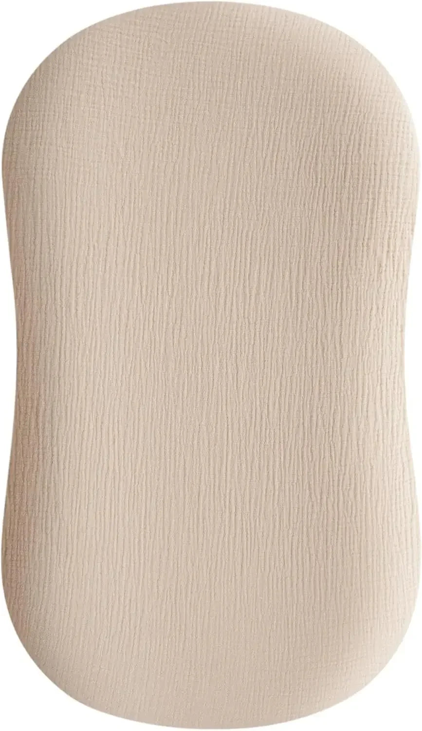 coussin bébé doux coton rose clair beige floral bleu confortable
