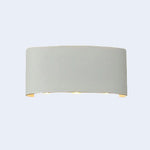 applique murale led moderne noire fixée mur éclairage haut bas chambre entrée salle bain