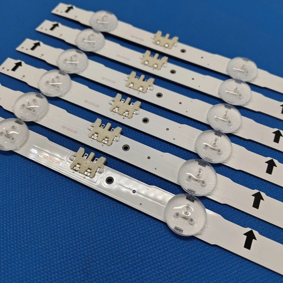 bandes led éclairage blanc moderne clips fixations téléviseurarrièreécran
