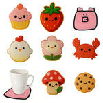 coasters animaux cartoon opaques vase transparent tasse thermos diffuseur