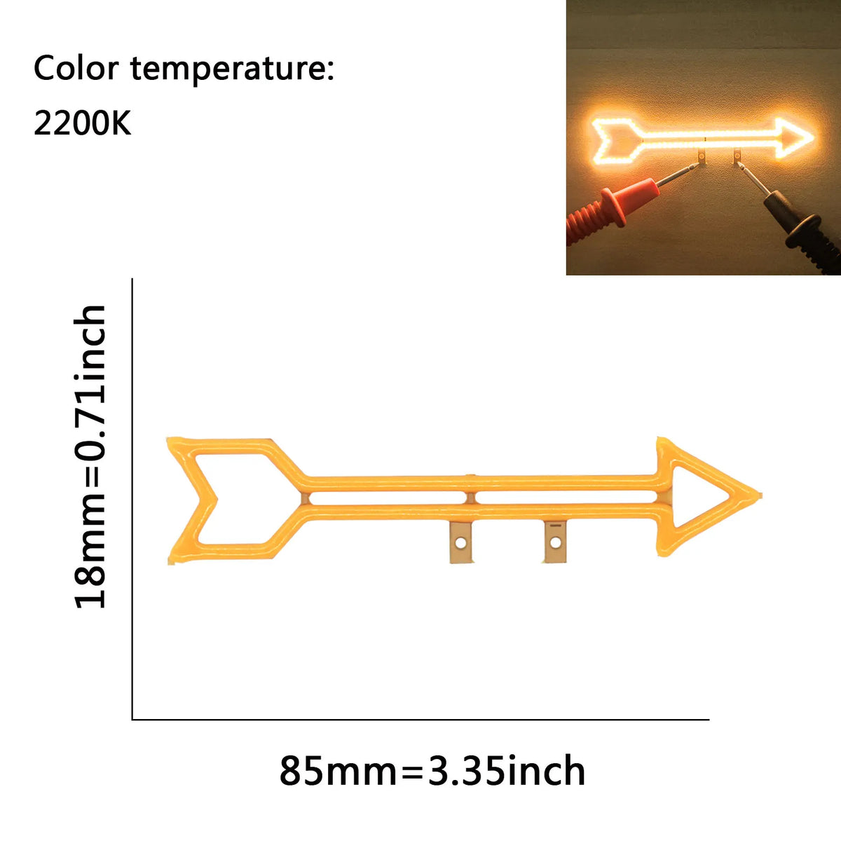 lampe led neon forme étoile clip fixation cable decoration feste
