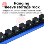 support cordon puissance métallique aluminium bleu rouge clips adhésifs modernes 38 25 50 cm