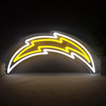 Enseigne néon LED en forme de foudre pour décoration murale moderne