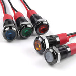 ampoules led 8mm rouge vert jaune bleu blanc étanches fil moderne