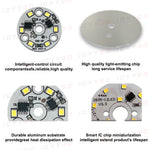 plaque led 100w 80w blanc moderne 198mm 160mm sans pilote smd2835 aluminium