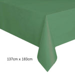 serviette table jetable rectangulaire unie mariage anniversaire fête décoration table plastique moderne
