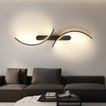 appliques murales modernes LED noir blanc élégantes contemporaines salon chambre entrée étude