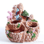 Cache-pot vert clair rustique pour jardin Ombre Interieur