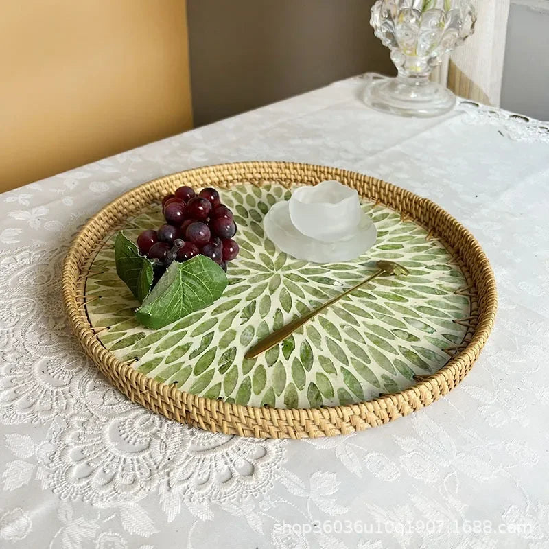 Corbeille à fruits naturelle dans une cuisine moderne