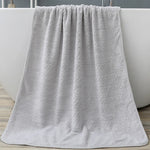 serviette bain absorption rapide séchage velours microfibre motif géométrique couleurs multiples moderne