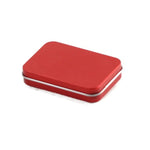 boîte métallique réutilisable noir mat classique rangement ongles artificiels respectueux environnement transparent fil écouteur