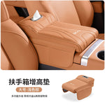 coussin soutien voiture cuir gris clair moderne adhésif trosse rangement porte tissu téléphone intégré