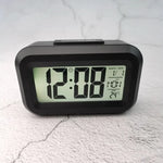 horloge numérique moderne rétroéclairée led quartz blanc noir vert rose bleu lcd