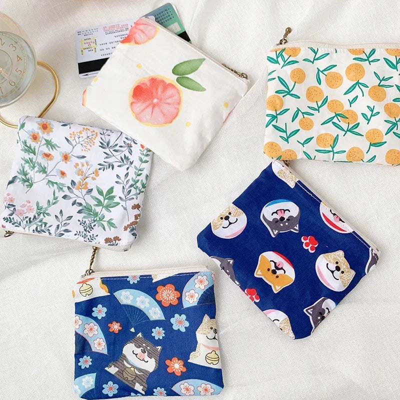 sac rangement réutilisable fleur canard orange moderne pliable multi usages