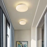 luminaire suspendu ovale moderne acrylique blanc 3000K 6000K salon chambre
