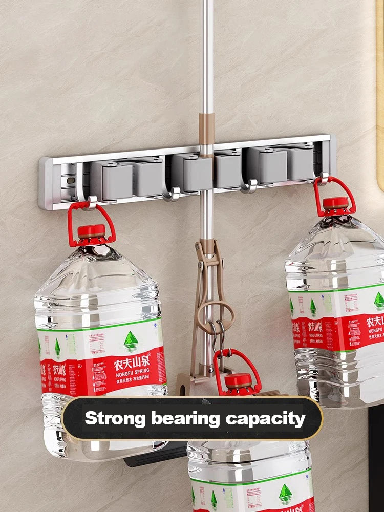 organisateur nettoyage mural multi outils respectueux environnement aluminium moderne