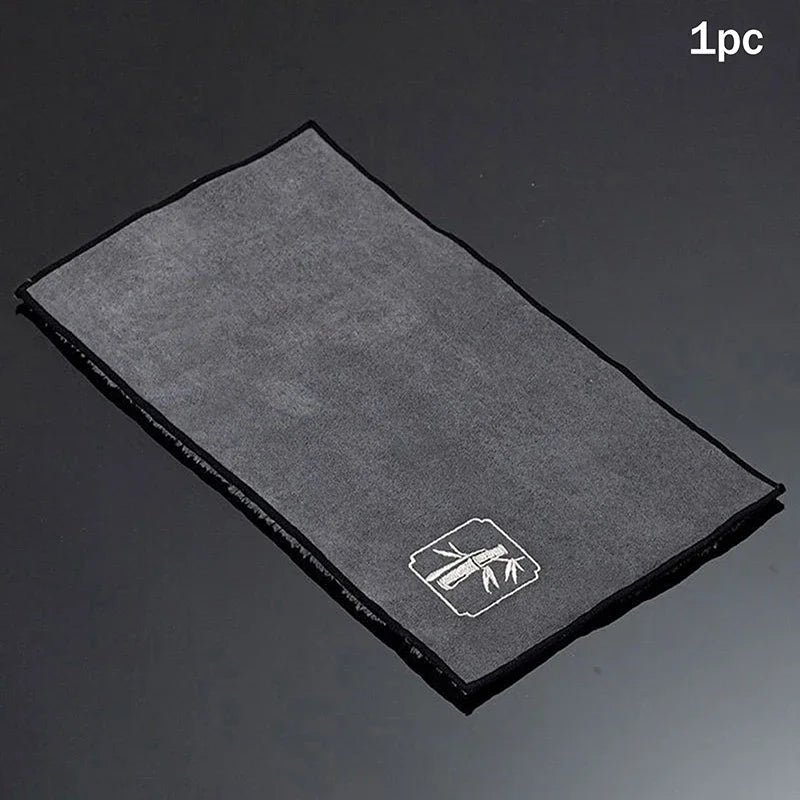 serviette thé gris imprimé géométrique moderne cuisine 29.2cm 17cm absorbante