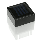 lampe solaire extérieure moderne ip55 led noir blanche rayures vacances jardin piscine clôture rue