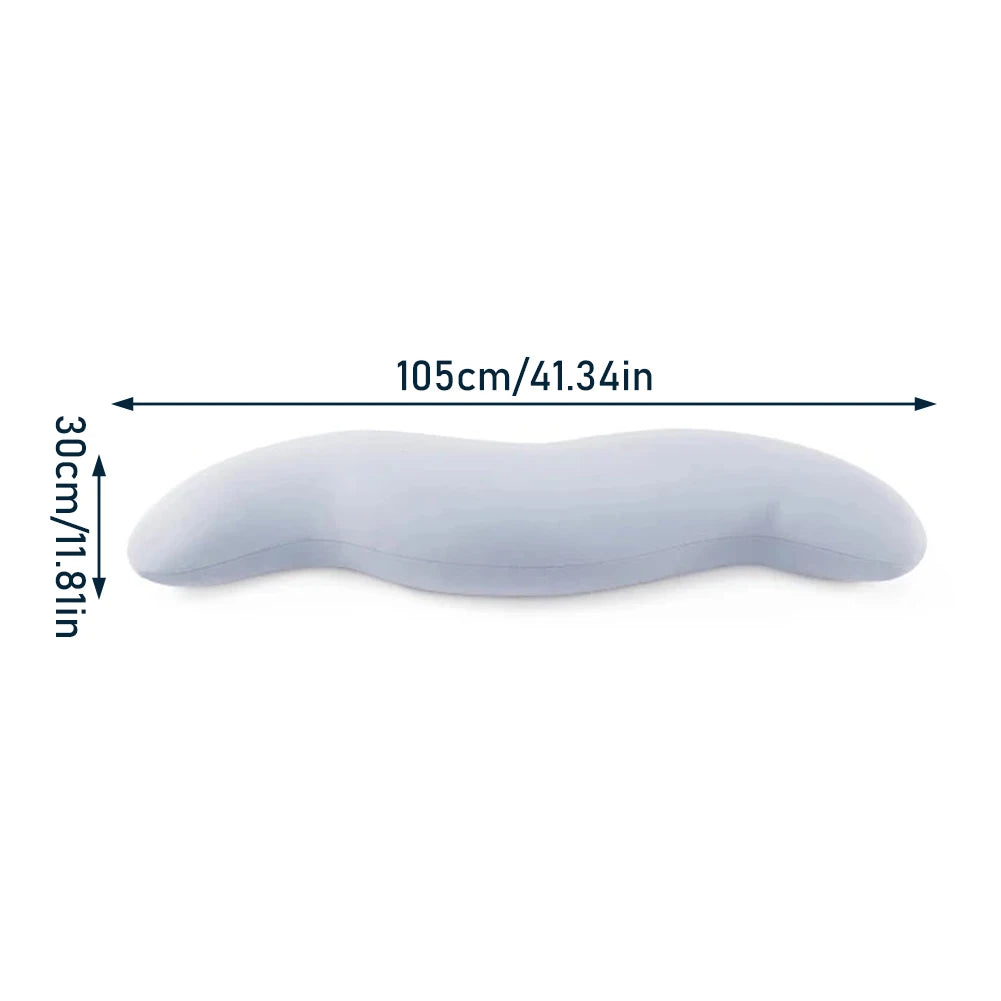 coussin forme gris clair contemporain soutien corporel anti douleur machine lavable été hiver matelas