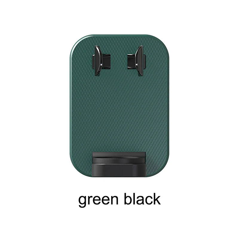 support mural adhésif brosse dents électrique moderne vert rose blanc noir