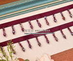 rubans décoratifs pendantes mariage bleu noir rose vert marron beige