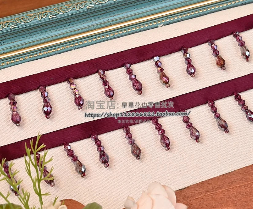 rubans décoratifs pendantes mariage bleu noir rose vert marron beige