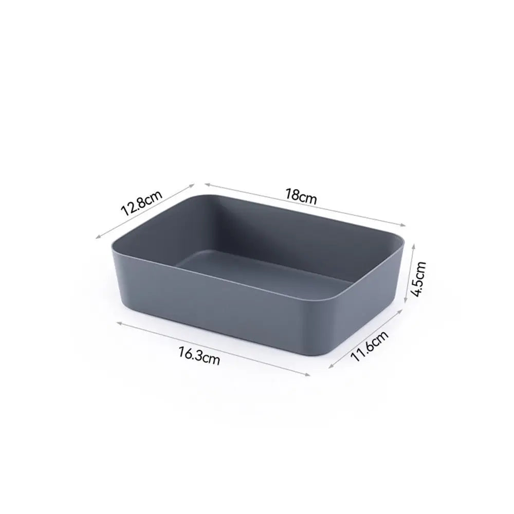 boîtes rangement plastique gris bleu rose modernes empilables tiroirs documents dossiers maison