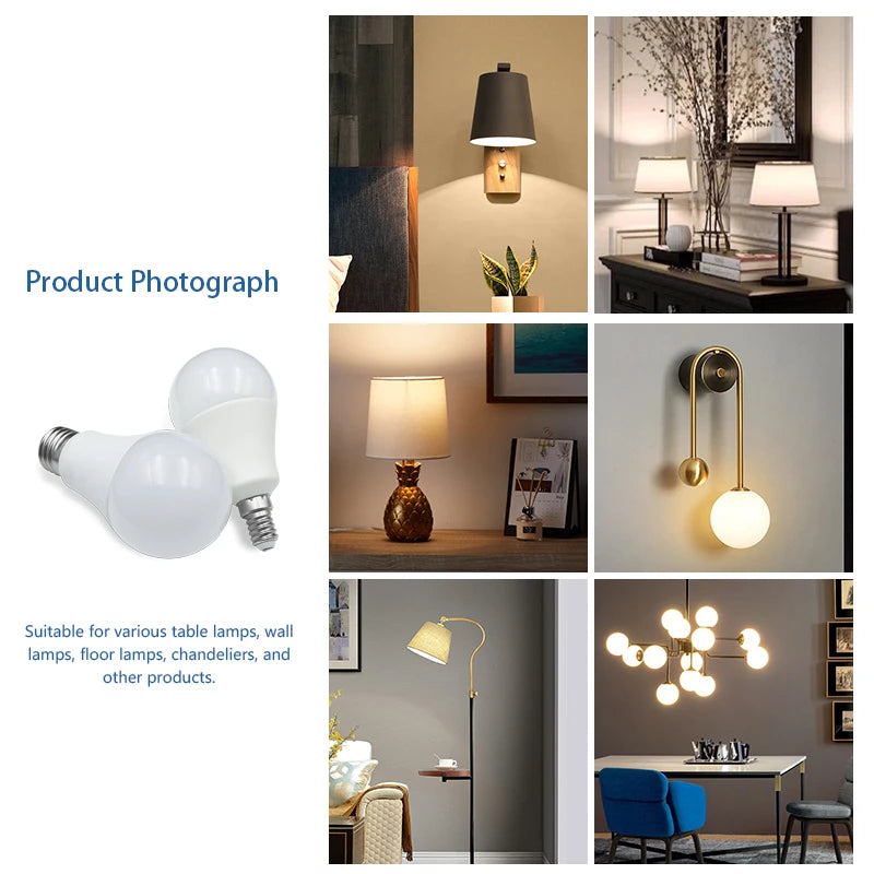 lot 10 ampoules led boule opalescent blanc chaud froid culot e27 e14