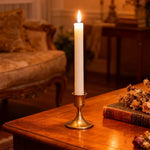 bougeoirs vintage or argent cuivre support bougie classique fer forgé romantique decoration intérieure table